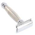thumbnail image 1 of Merkur Stainless Steel Long Handle Double Edge Safety Razor (43C), 1 of 7