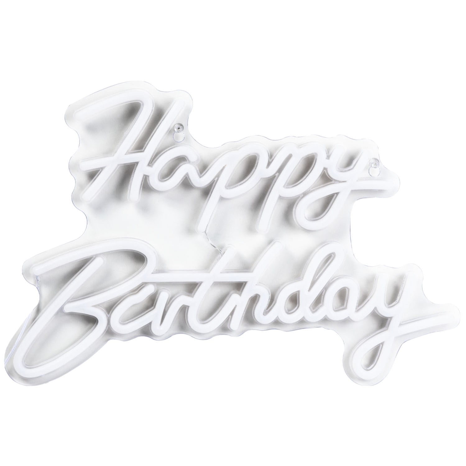 Happy Birthday LED Neon Wall Sign, 16.5in