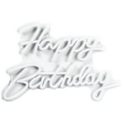 Happy Birthday LED Neon Wall Sign, 16.5in