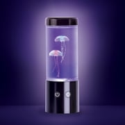 Merkury Innovations Jellyfish Night Light Lamp Motion & Multicolor Leds - Easy Mode Switching, USB Powered - 9