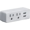 Presto Plug Portable Power Adaptor, Electric Outlet Extender with 2 USB ...