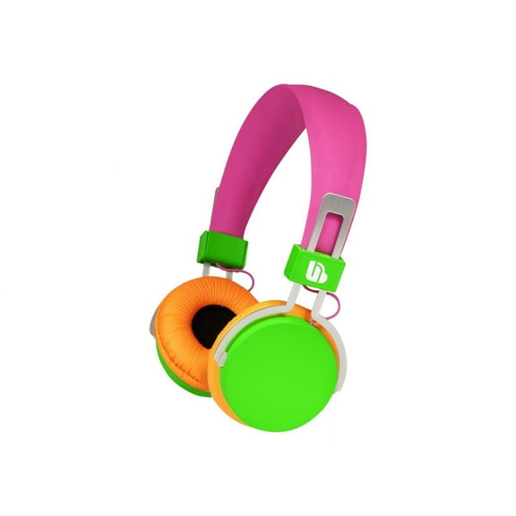Merkury Innovations Urban Beatz Over-Ear Headphones Pink