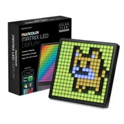 Merkury Innovations LED Matrix Pixel Night Light Display with New Upgraded App Matrix Panel Plus