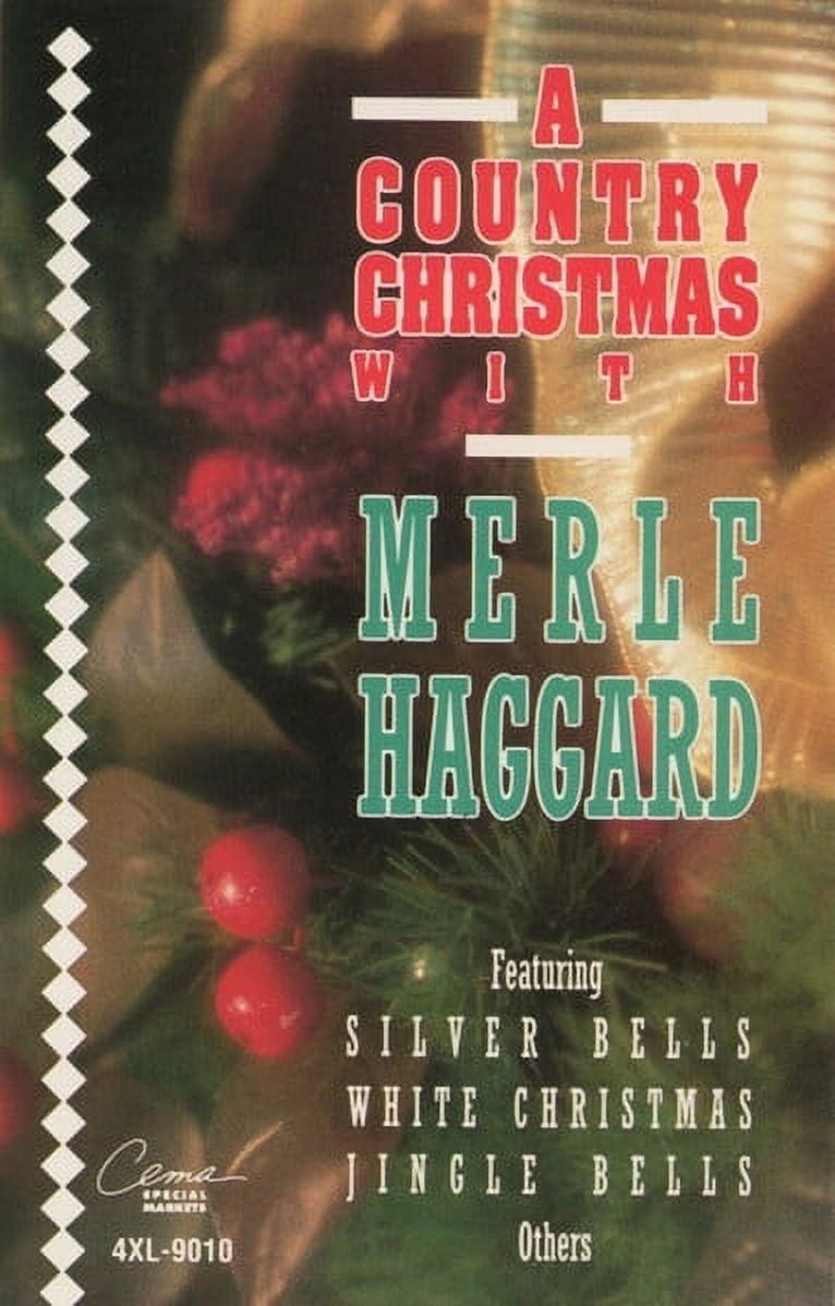 Merle Haggard A Country Christmas With Merle Haggard (Cassette)