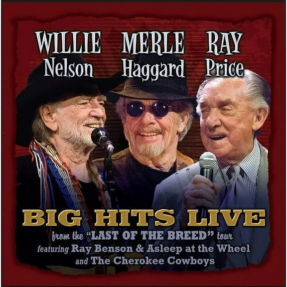 Merle Haggard - Willie Merle & Ray: Big Hits Live from the Last - Music & Performance - CD