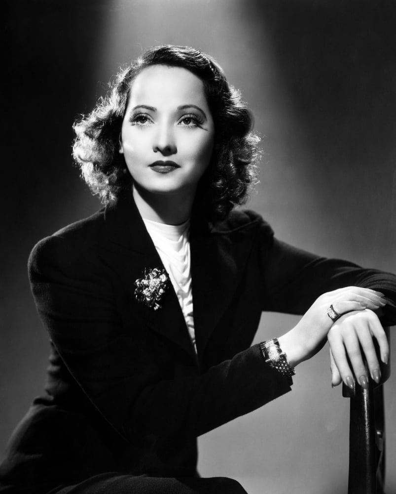 Merle Oberon Canvas Art - (16 x 20)