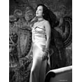 thumbnail image 1 of Merle Oberon standing a Silk Gown Photo Print (24 x 30), 1 of 1