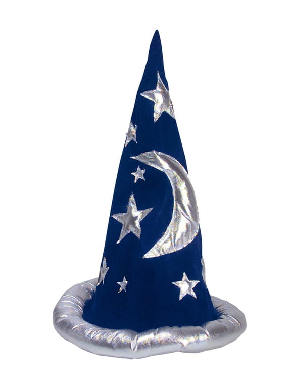 Merlin Blue Wizard Hat One Size Fits Most