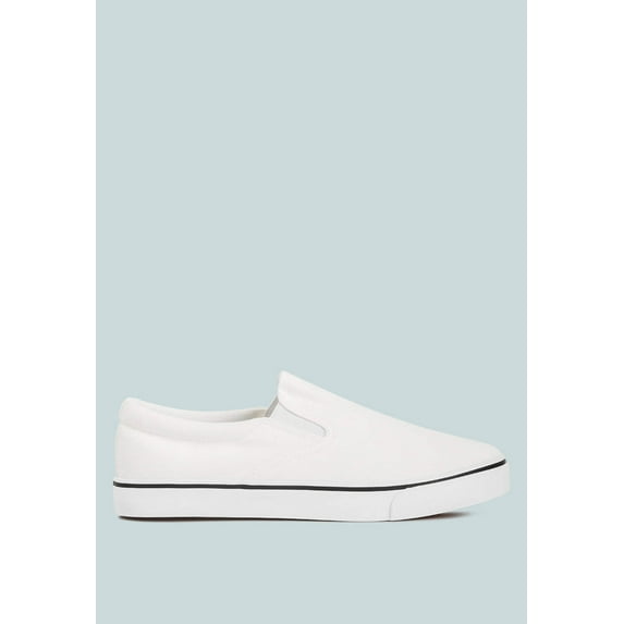 Merlin Canvas Slip On Sneakers