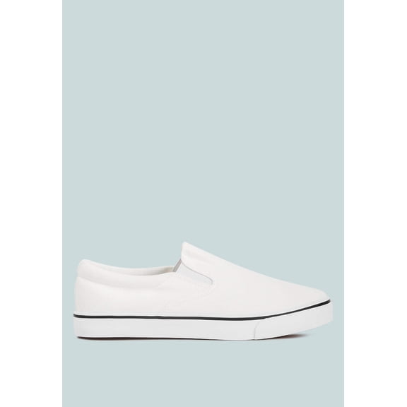 Merlin Canvas Slip On Sneakers