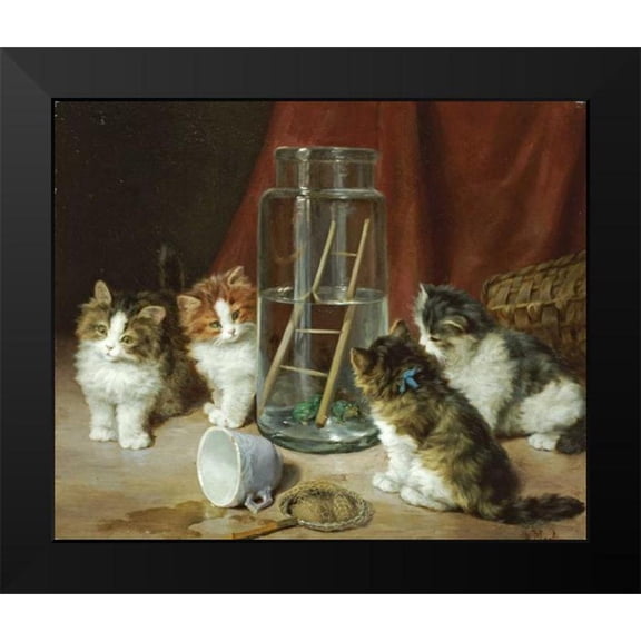 Merlin, Daniel 23x20 Black Modern Framed Museum Art Print Titled - The Prisoners