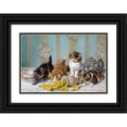 thumbnail image 1 of Merlin, Daniel 24x18 Black Ornate Wood Framed with Double Matting Museum Art Print Titled - The Accident, 1 of 4