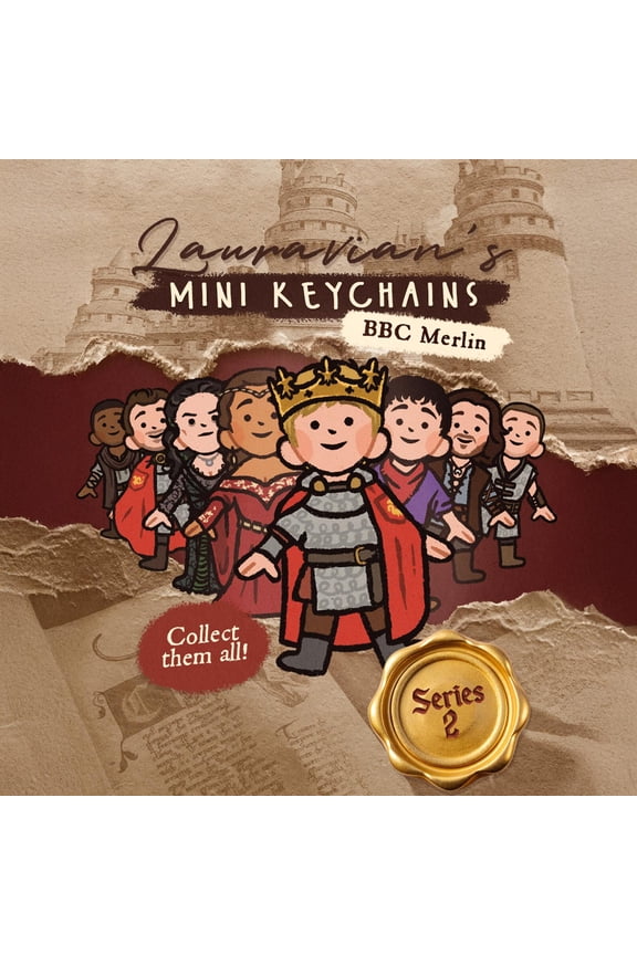 Merlin | Mini keychains SERIES 2 | Blind Bag (1 keychain)