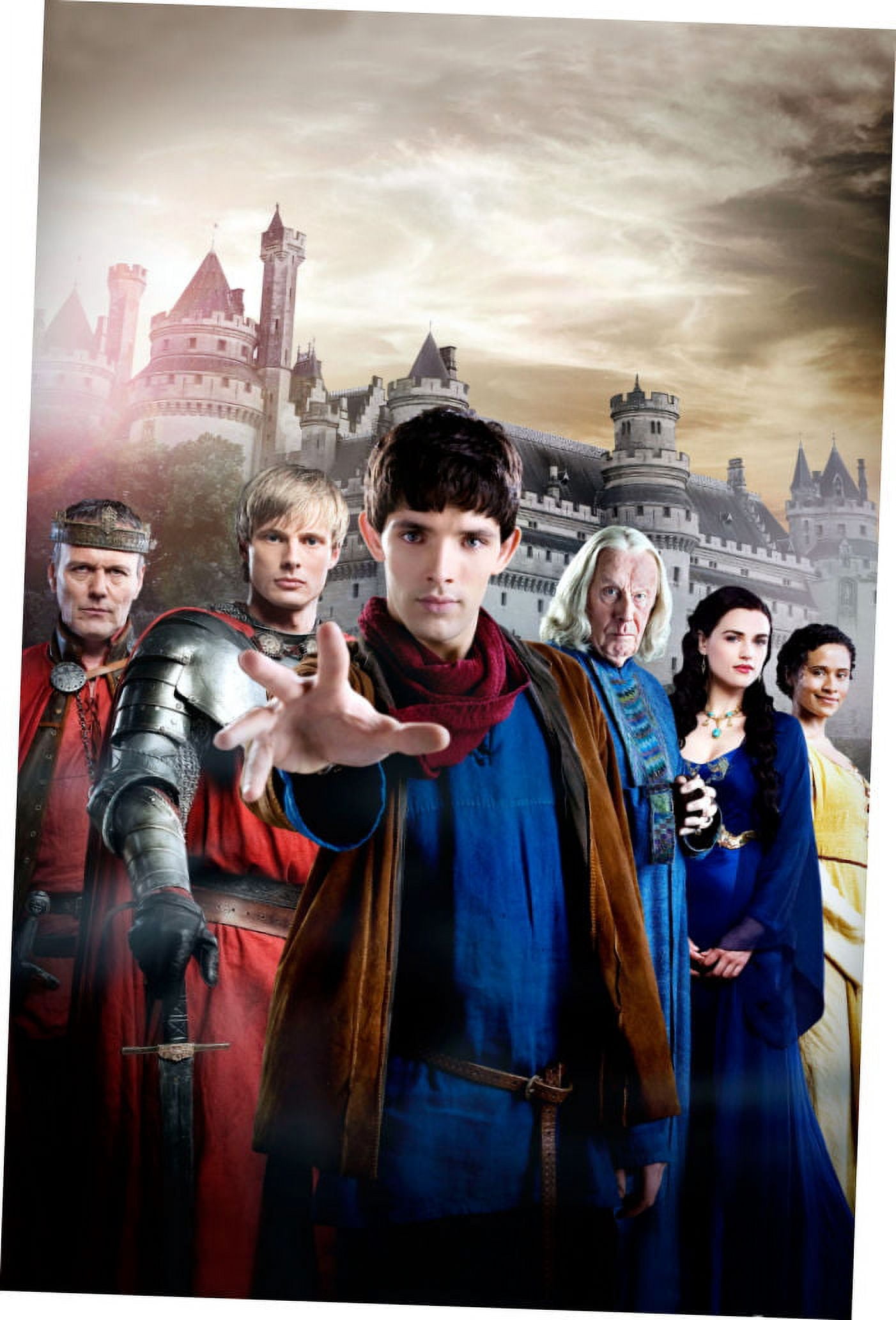 Merlon Sign Merlin Movie Metal Sign 8inx 12in Art Print on Metal 8x12 Multi-Color ...