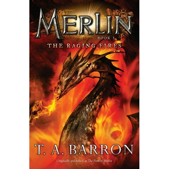 Merlin Saga The Raging Fires, Book 2, (Paperback)