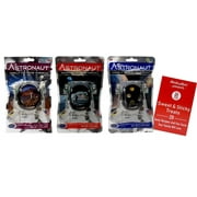 Astronaut Freeze-Dried Ice Cream Sandwich 3 Flavors (1) each: Vanilla, Neapolitan, Cookies & Cream | MerlinsMart Zine