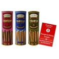 thumbnail image 1 of Dolcetto Premium Cream Filled Rolled Wafers | Gourmet Cookies Baked 3 Flavor Variety (1) Strawberry, Vanilla, Tiramisu (3 Ounce ) + MerlinsMart Zine, 1 of 6