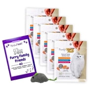Fancy Feast Natural Single Ingredient Adult Cat Treats Variety | Chicken, Tuna & Salmon | 5 Count | 1.06 oz | MerlinsMart Zine & Catnip Toy