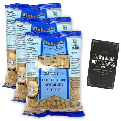 Tinkyada Gluten-Free Brown Rice Pasta Shells (16 Ounces) 3 Pack | MerlinsMart Zine