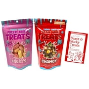 Trendy Treats Freeze Dried Candy Variety (1) each: Bursts, Chamoy (4.2 Ounces) and MerlinsMart Zine