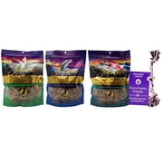 Dog Treats Ziggy Bars 3 Flavor 1 Each Trout, Salmon, Duck | MerlinsMart Zine & Rope Toy | Zignature