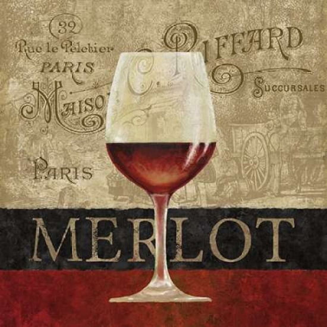 Merlot Canvas Art - Conrad Knutsen (24 x 24)
