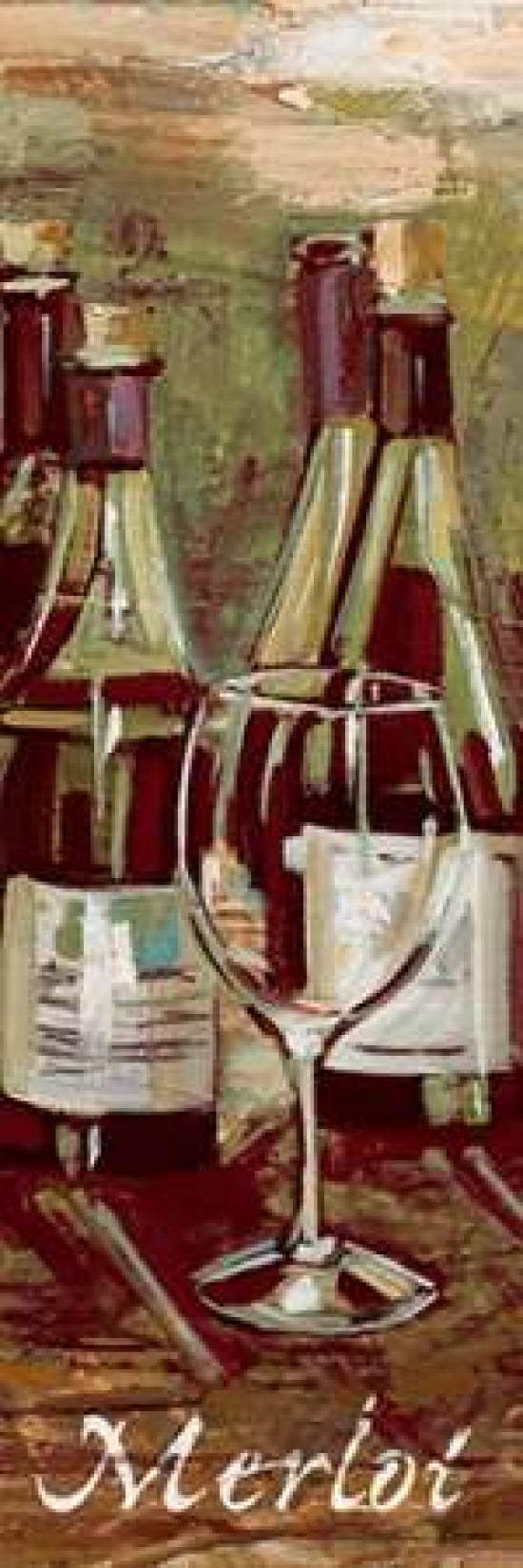 Merlot Canvas Art - Heather A French-Roussia (8 x 24)