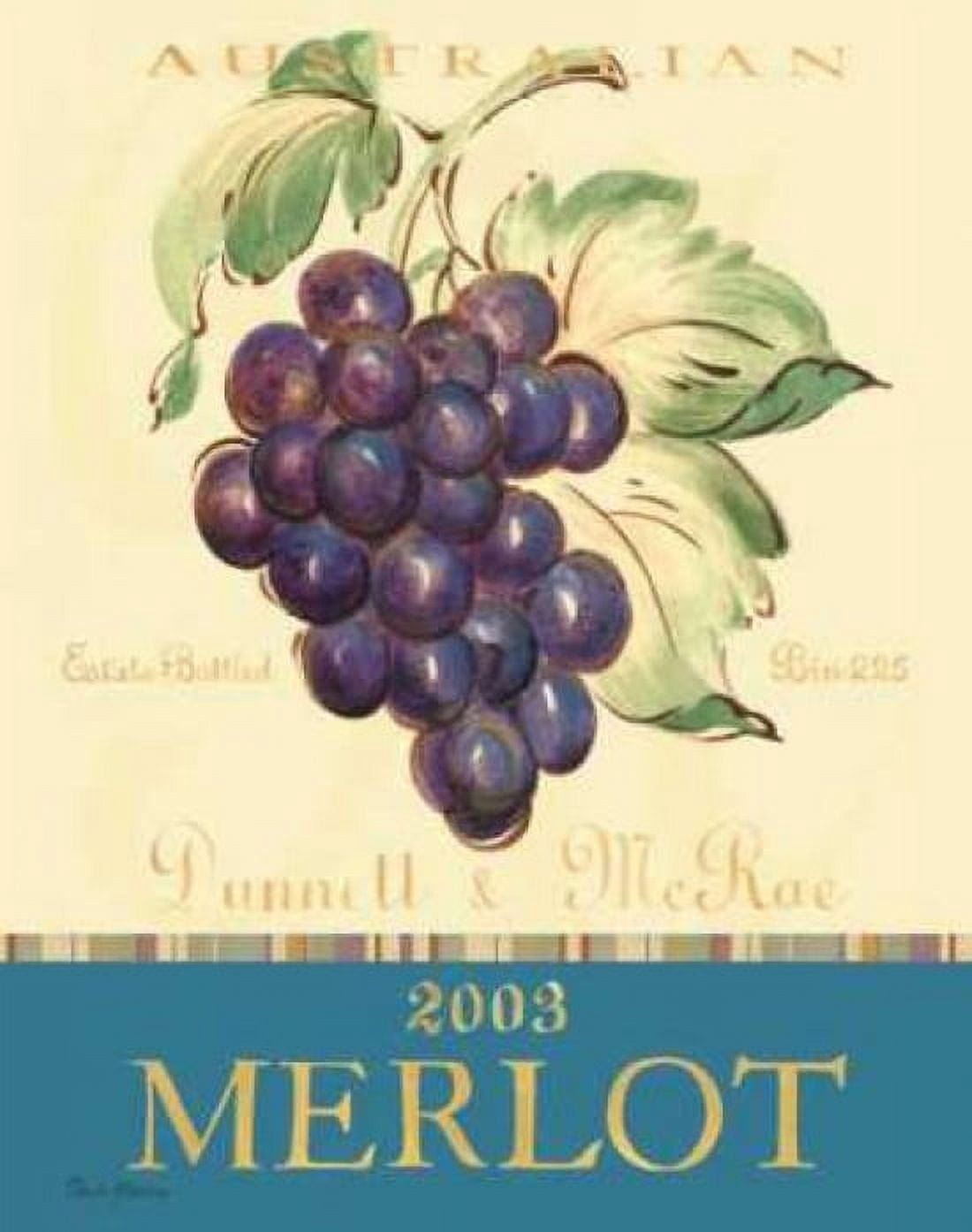 Merlot Canvas Art - Pamela Gladding (24 x 30)