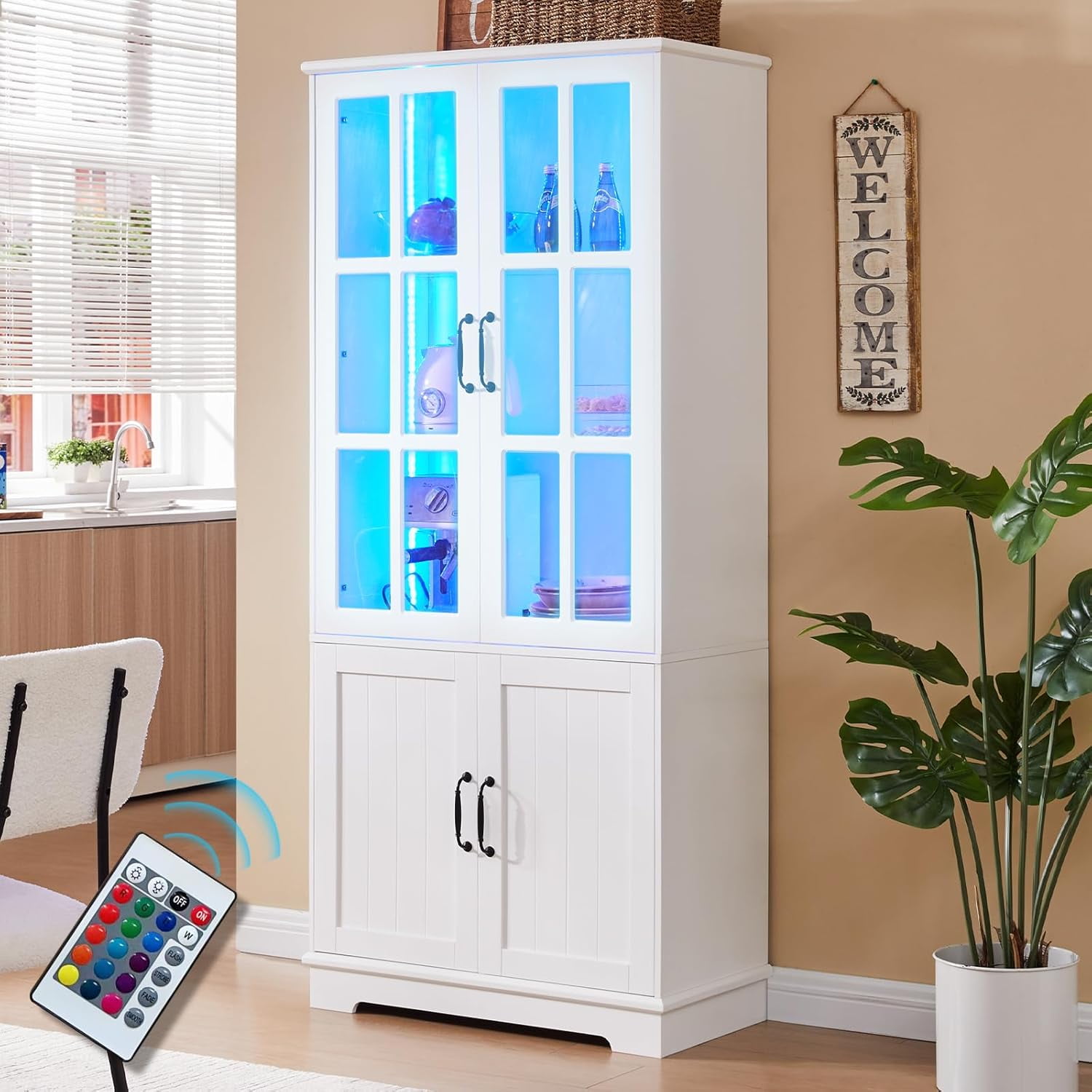 Storage Cabinets Led Rounded Merluxy 71