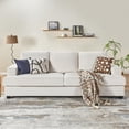 thumbnail image 1 of Merluxy Sofa, 97 inch Deep Seat Sofa-Comfy Sofa with Beige Chenille, Modern Couch for Living Room, 1 of 6