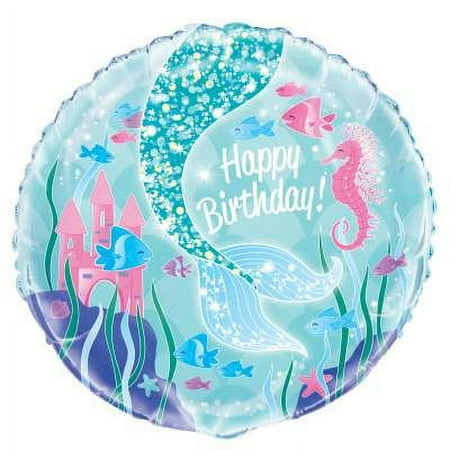 Mermaid 18" Foil Balloon