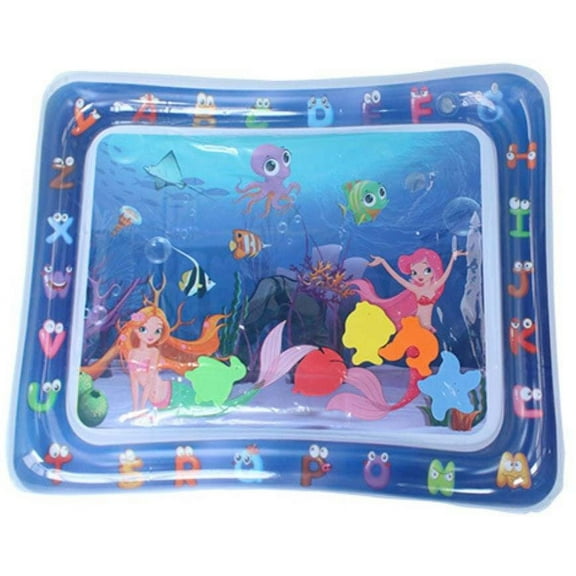Mermaid Baby Water Mat Infant Baby Tummy time Play mat