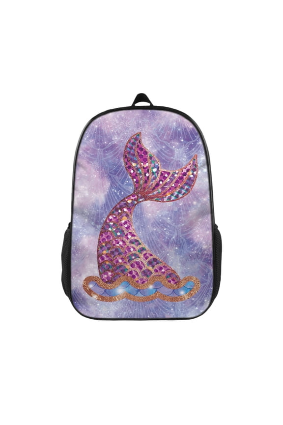 Mermaid Backpack 17 Inches Large Capacity Casual Daily Commuter Backpack