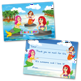 thumbnail image 1 of Mermaid Bash Thank You Cards for Kids, 20 Notes & 20 Envelopes, 1 of 4