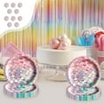 thumbnail image 1 of Mermaid Birthday Decorations Mermaid Party Supplies Includes Plates, Napkins, Cups, Cutlery for Woman Shower Ocean Birthday Party Decorations, 1 of 6