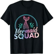 Mermaid Birthday Party Shirt for Ladies, Kids, and Gents