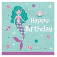 thumbnail image 1 of Mermaid Birthday Small Napkins (16ct), 1 of 1