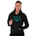 thumbnail image 1 of Mermaid Born to Swim Cute Water Lover Women Plus Size Graphic Pullover Hoodie Brisco Brands 5X, 1 of 4