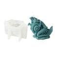 Mermaid Candle Mold DIY Shell Conch Soap Resin Plaster Making Mould