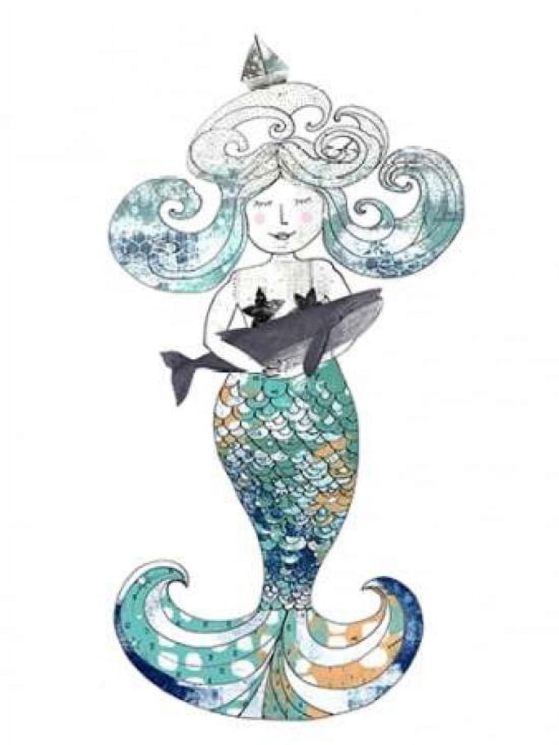 Mermaid Canvas Art - Sarah Ogren (22 x 28)