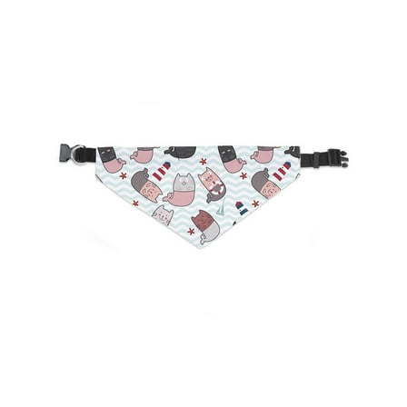 Mermaid Cats With Items Bandana -Image by Shutterstock, Small