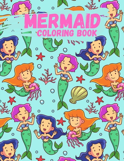 Mermaid Coloring Book: Creative Haven Mermaids Coloring Book, (Paperback)