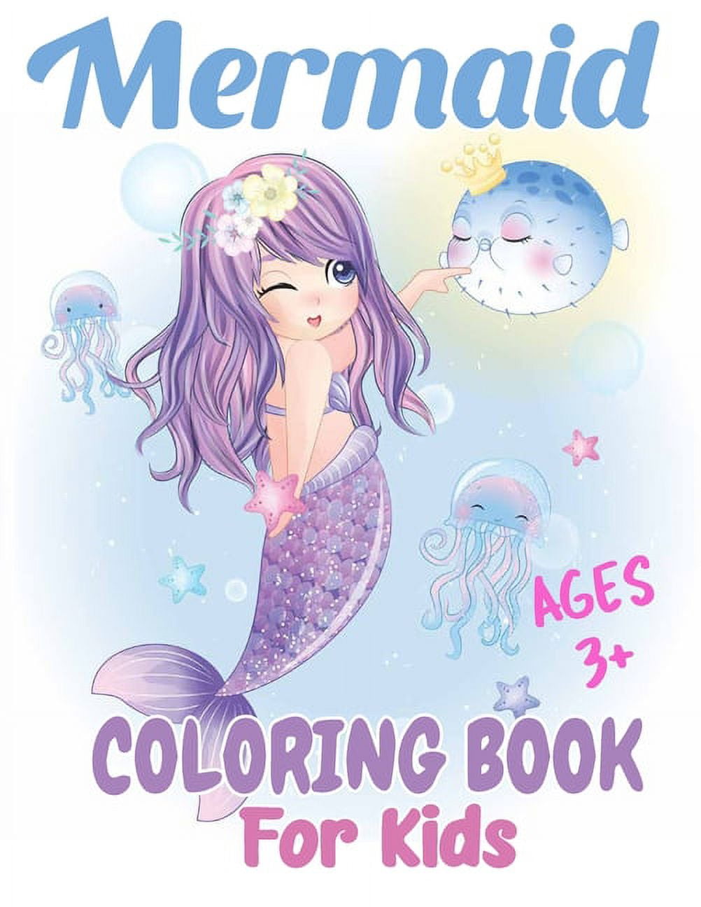  Mermaid Color by Number: Activity Book For Girls & Boys   Mermaid Color By Number Books For Kids Ages 4-8: 9798862743586: Price,  Jonathan: Books