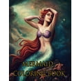 thumbnail image 1 of Mermaid Coloring Book: MERMAID ADULT ACOLORING BOOK: 50 Beautiful Mermaid Designs for Adults, (Paperback), 1 of 1