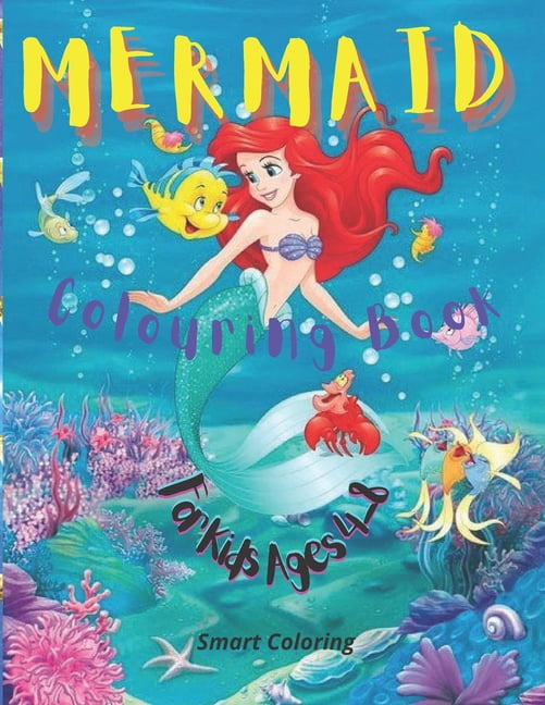 Mermaid: Colouring Book For Kids Ages 4-8 (Paperback)