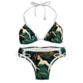 thumbnail image 1 of Mermaid Detachable Sponge Adjustable Strap Bikini Set 2-Pack Swimwear Swimsuit Beach Pool Party, 1 of 6