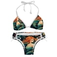 thumbnail image 1 of Mermaid Detachable Sponge Adjustable Strap Bikini Set Two-Pack Beachwear Scene Swimsuit, 1 of 6