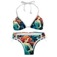 thumbnail image 1 of Mermaid Detachable Sponge Adjustable Strap Bikini Set Two-Pack - Ideal for Beach & Pool Parties, 1 of 6