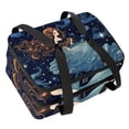 thumbnail image 1 of Mermaid Double Layered Insulated Lunch Bag with Two Compartments, Large Capacity, Refrigerated, Hand-Carried - 7.1x11.4x16.1 Inches, 1 of 6