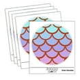 thumbnail image 1 of Mermaid Dragon Fish Scales Circle Car Window Bumper Water Bottle Phone Tablet Laptop Waterproof Vinyl Decal Sticker Set 5-Pack - Gloss Finish - 5.0", 1 of 7